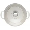 Cocotte en Fonte Ronde 28 cm Macadamia Chasseur