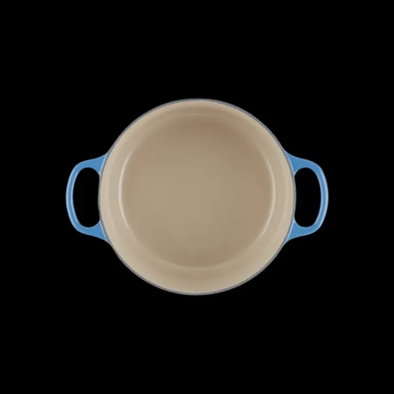 Cocotte en Fonte Ronde 22 cm Signature Azur Le Creuset
