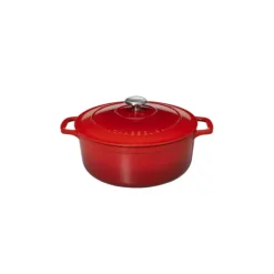 Cocotte en Fonte Ronde 24 cm Rubis Chasseur