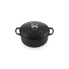 Cocotte en Fonte Ronde 18 cm Noir mat Le Creuset Signature
