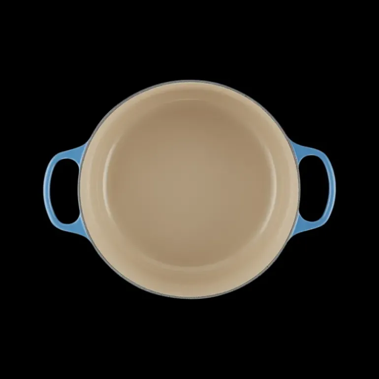 Cocotte en Fonte Ronde 28 cm Signature Azur Le Creuset