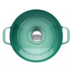 Cocotte en Fonte Ronde 24 cm Quartz Chasseur