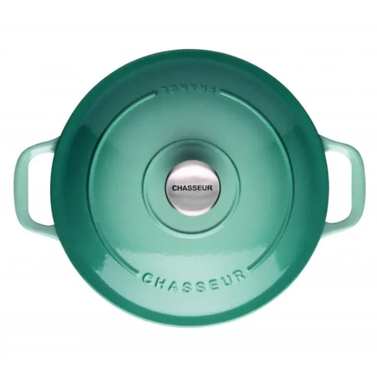 Cocotte en Fonte Ronde 24 cm Quartz Chasseur