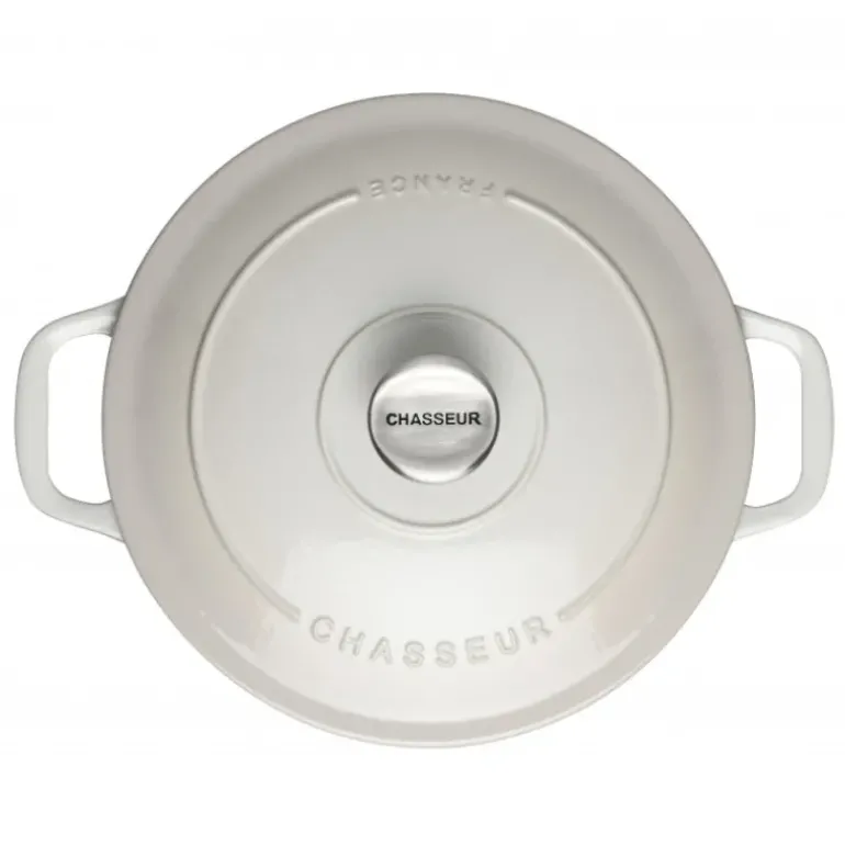 Cocotte en Fonte Ronde 24 cm Macadamia Chasseur