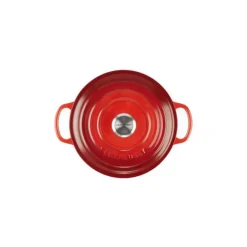 Cocotte en Fonte Ronde 24 cm Cerise Le Creuset Signature