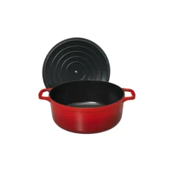 Cocotte en Fonte Ronde 26 cm Rubis Chasseur