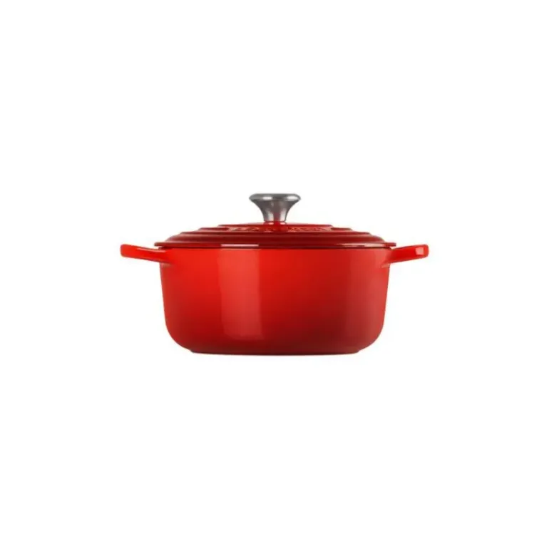 Cocotte en Fonte Ronde 28 cm Cerise Le Creuset Signature