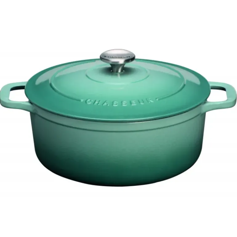 Cocotte en Fonte Ronde 20 cm Quartz Chasseur