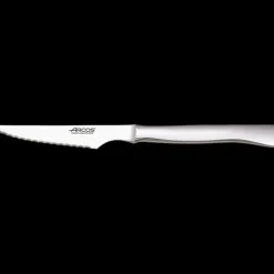 Coffret 6 Couteaux à Steak 11 cm Lame Crantée Acier Inoxydable Arcos