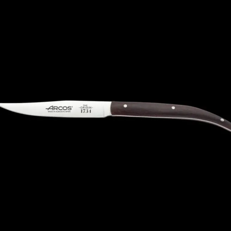 Coffret 4 Couteaux à Steak 11 cm Lame Lisse Acier Inoxydable Arcos