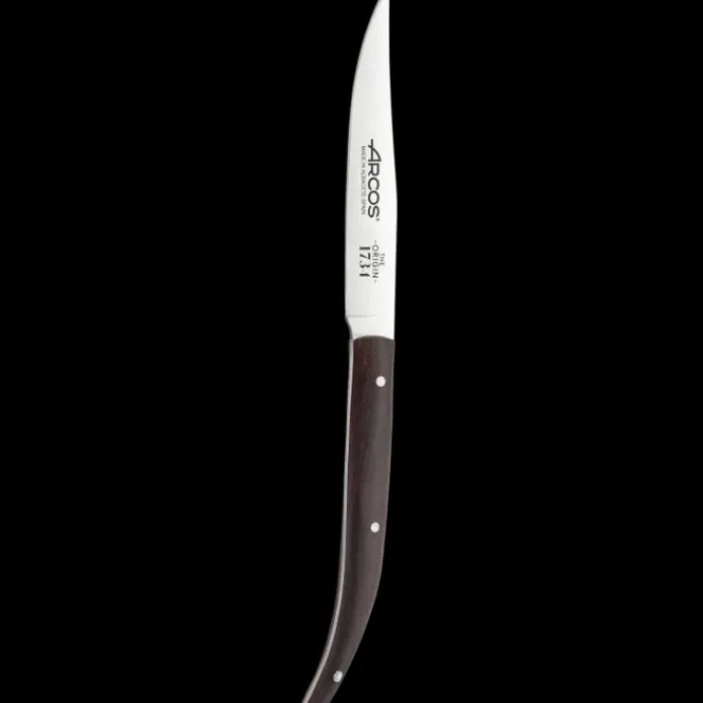 Coffret 4 Couteaux à Steak 11 cm Lame Lisse Acier Inoxydable Arcos