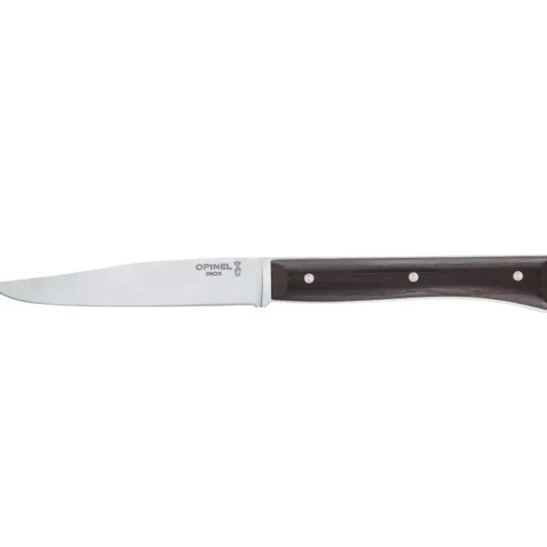 Coffret 4 Couteaux de Table Frêne Sombre Facette Opinel