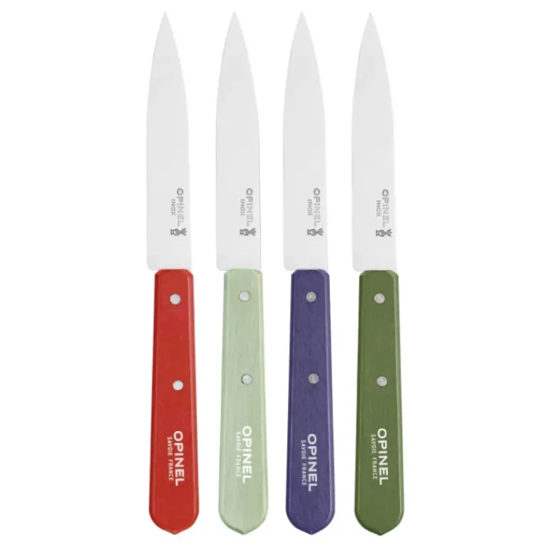 Coffret 4 Couteaux d'Office N°112 Paysage Les Essentiels Opinel