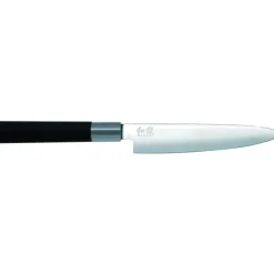 Coffret 3 Couteaux Japonais Universel 10 cm Universel 15 cm et Chef 20 cm Wasabi Black Kai