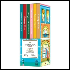Coffret 6 Tablettes de Chocolat Noël 420 g Valrhona