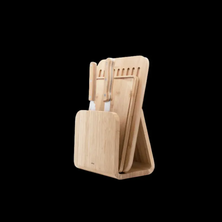 Coffret Affûté avec Support Magnétique, Planches et Couteaux Pebbly