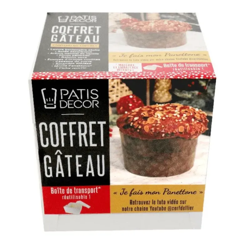 Coffret Recette Panettone Patisdécor