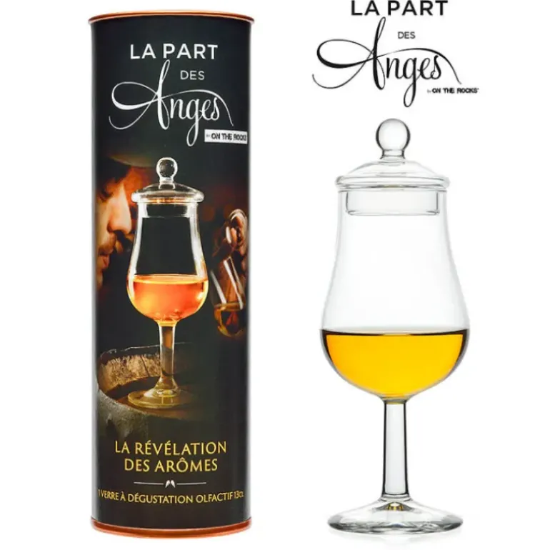 Coffret Verre à Whisky 13 cl avec couvercle On The Rocks