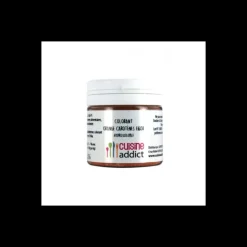 Colorant alimentaire Orange Carotène E160A 25g Poudre Hydrosoluble Cuisineaddict