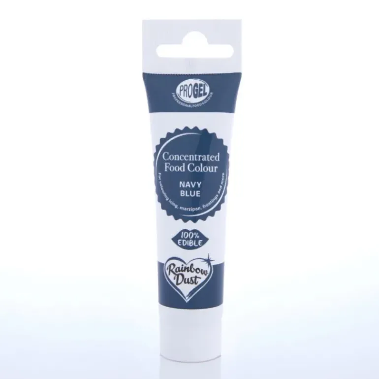 Colorant Alimentaire ProGel Bleu Foncé 25g Rainbow Dust