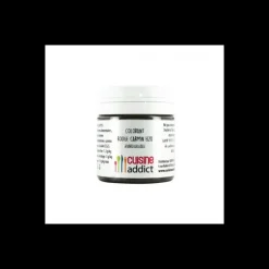 Colorant alimentaire Rouge Carmin E120 25g Poudre Hydrosoluble Cuisineaddict