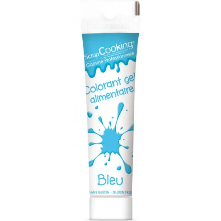 Colorant Gel Alimentaire Bleu 20g Scrapcooking