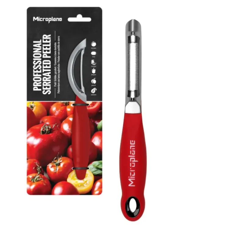 Économe à Lame Dentelée Specialty Rouge Microplane