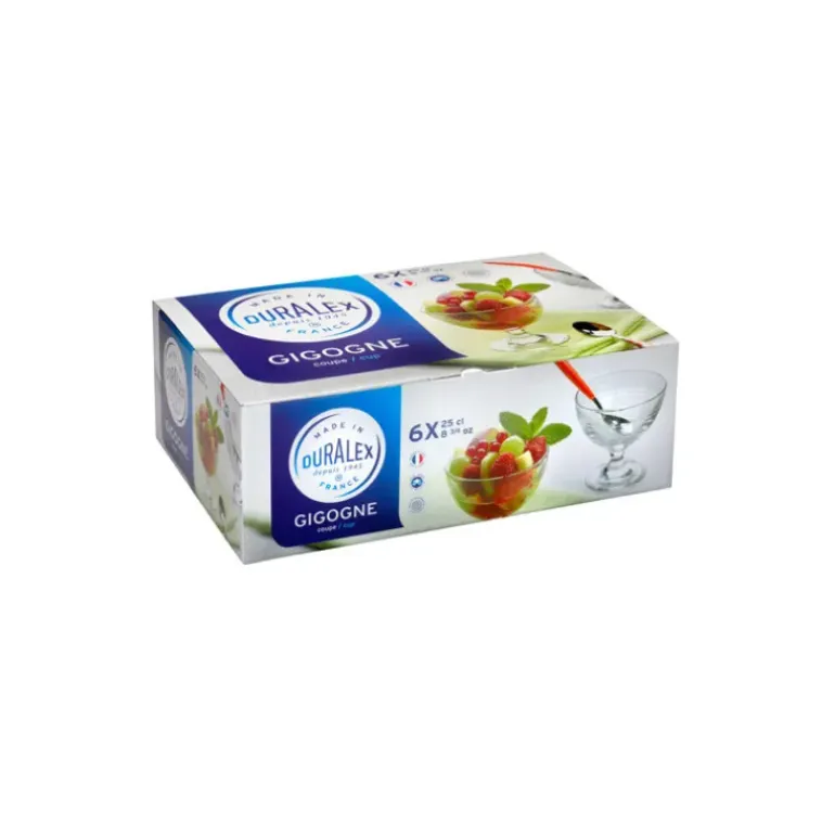 Coupe à glace 25 cl gigogne(x6)
