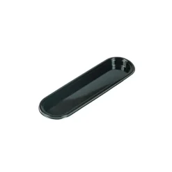Coupelle en plastique Noir SilikoMart x100