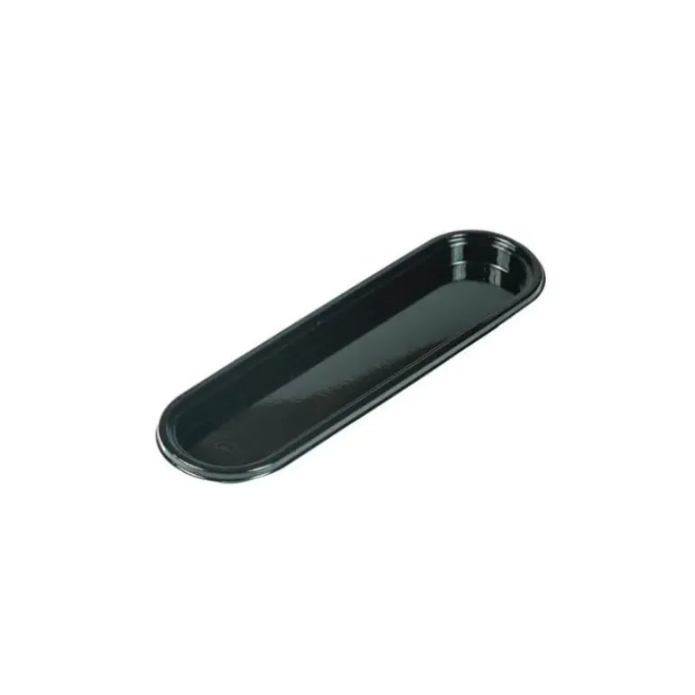 Coupelle en plastique Noir SilikoMart x100