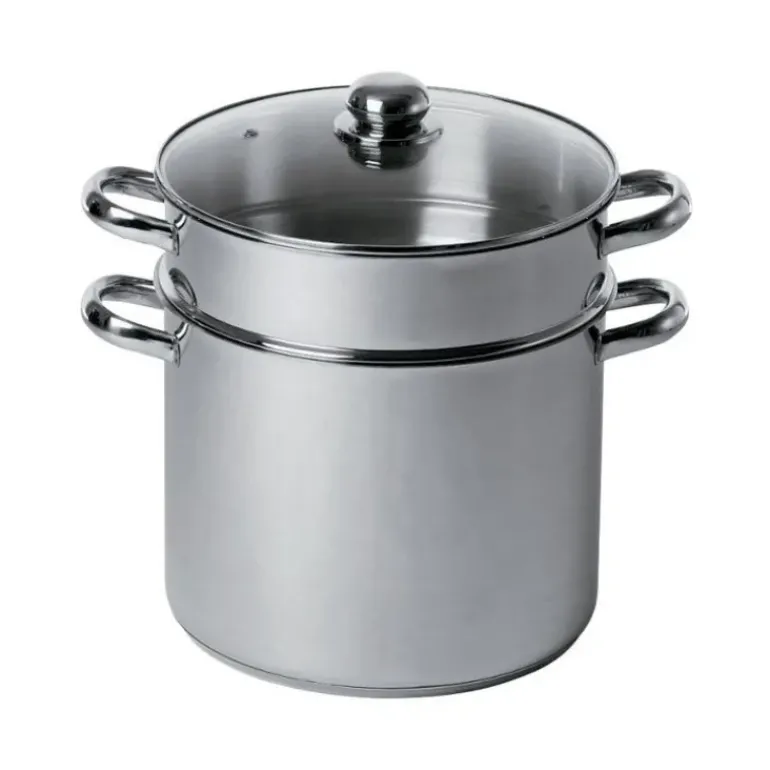 Couscoussier Acier Inoxydable 9L Ø24cm Baumalu