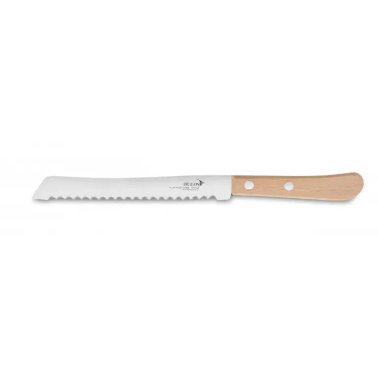 Couteau à Pain 19 cm Hêtre Essentiel Déglon