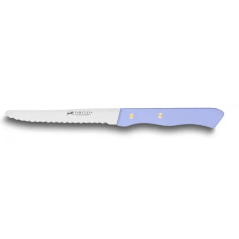 Couteau de Table Cranté 10,5 cm Sabatier Mauve