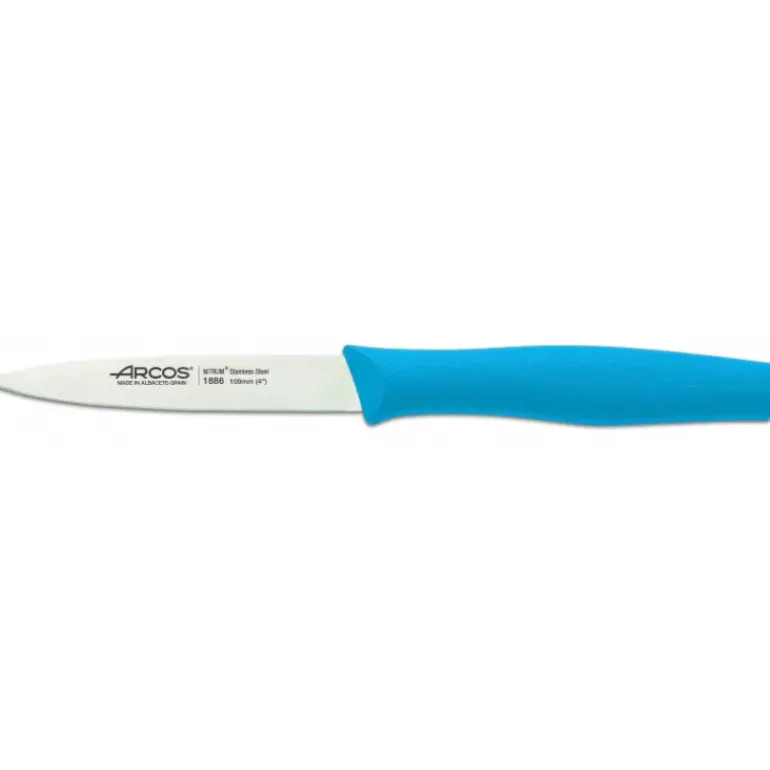 Couteau d'Office Acier Inoxydable 10 cm Bleu Arcos NOVA
