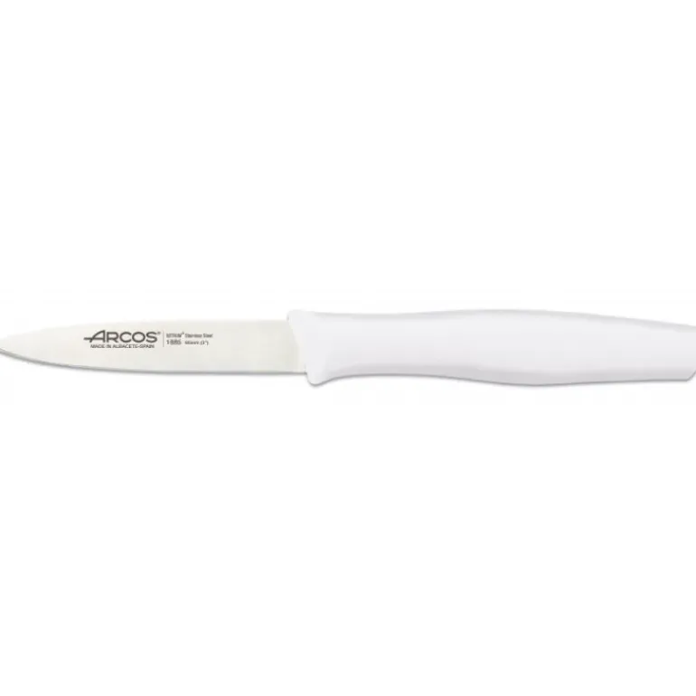 Couteau d'Office Inox 8,5 cm Blanc Arcos NOVA