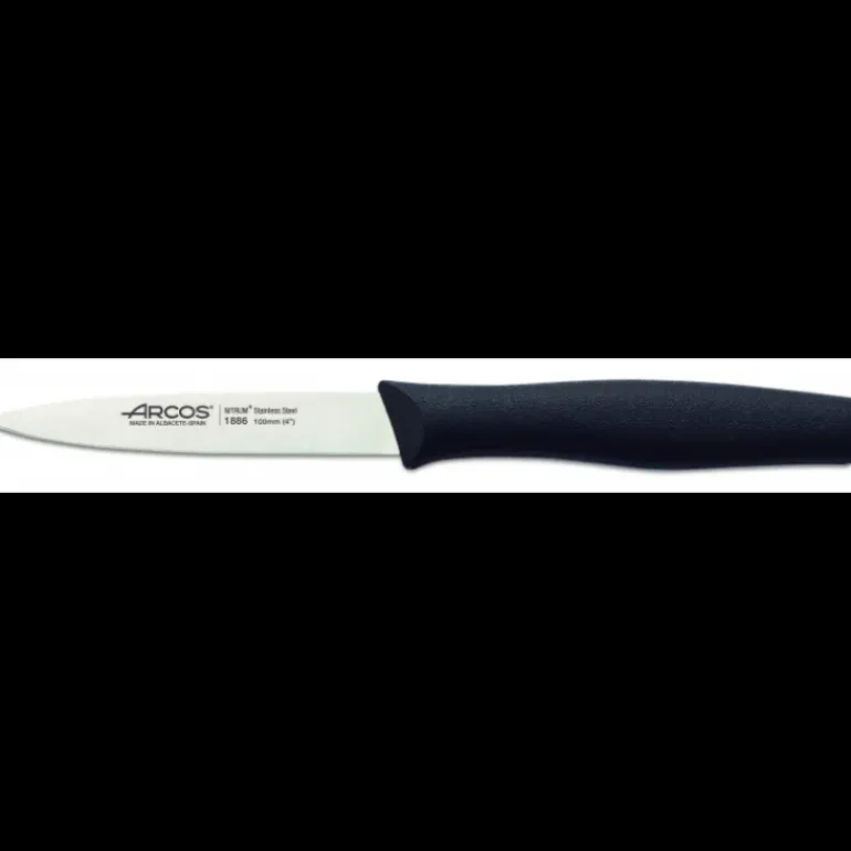 Couteau d'Office Inox 10 cm Noir Arcos NOVA