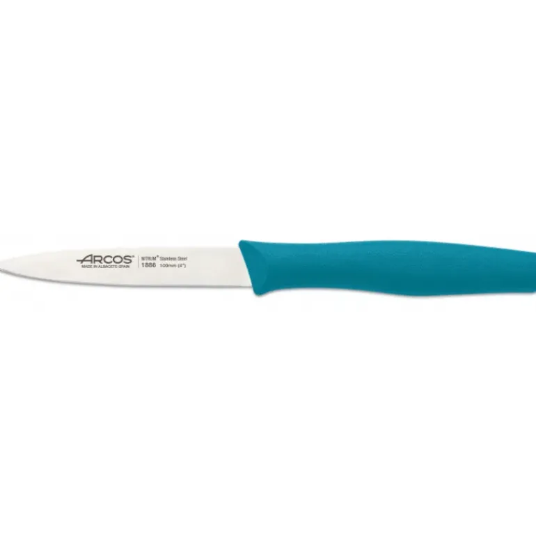 Couteau d'Office Inox 10 cm Turquoise Arcos NOVA