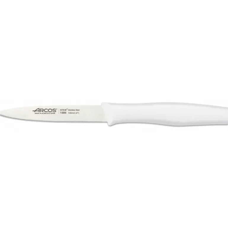 Couteau d'Office Inox 10 cm Blanc Arcos NOVA