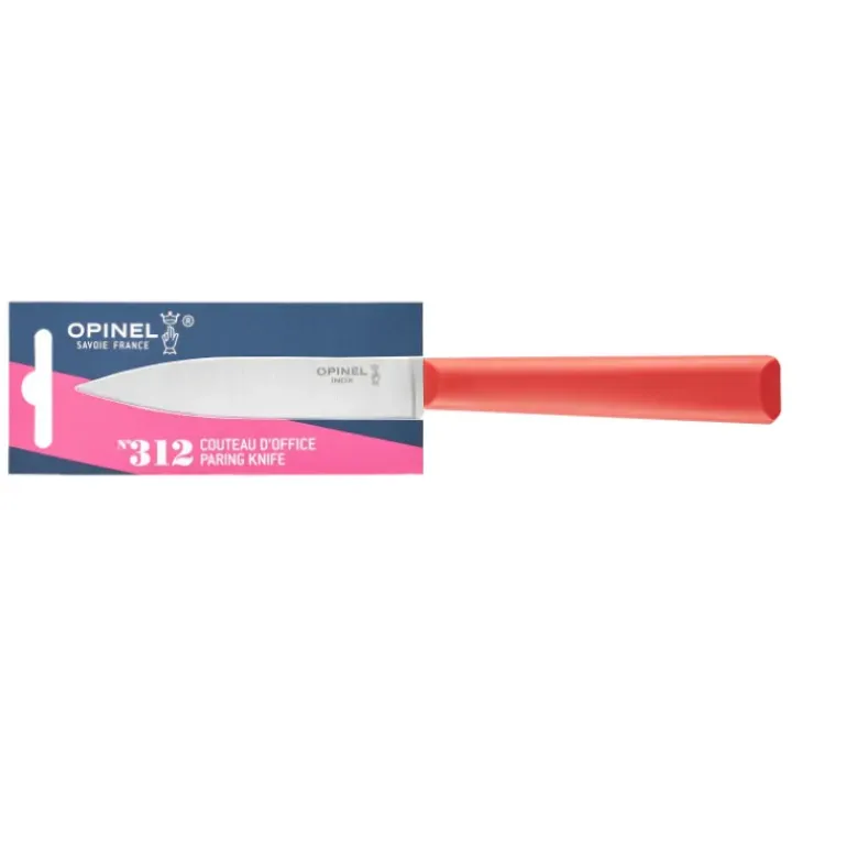 Couteau d'Office N°312 Rouge Les Essentiels + Opinel