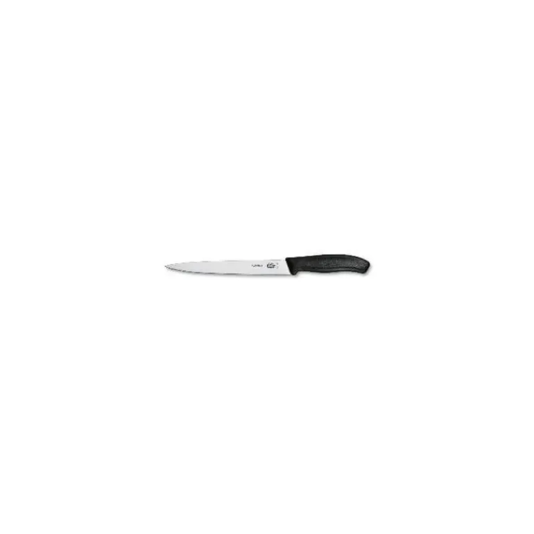 Couteau Filet de Sole 20 cm Lame Flexible Noir Victorinox