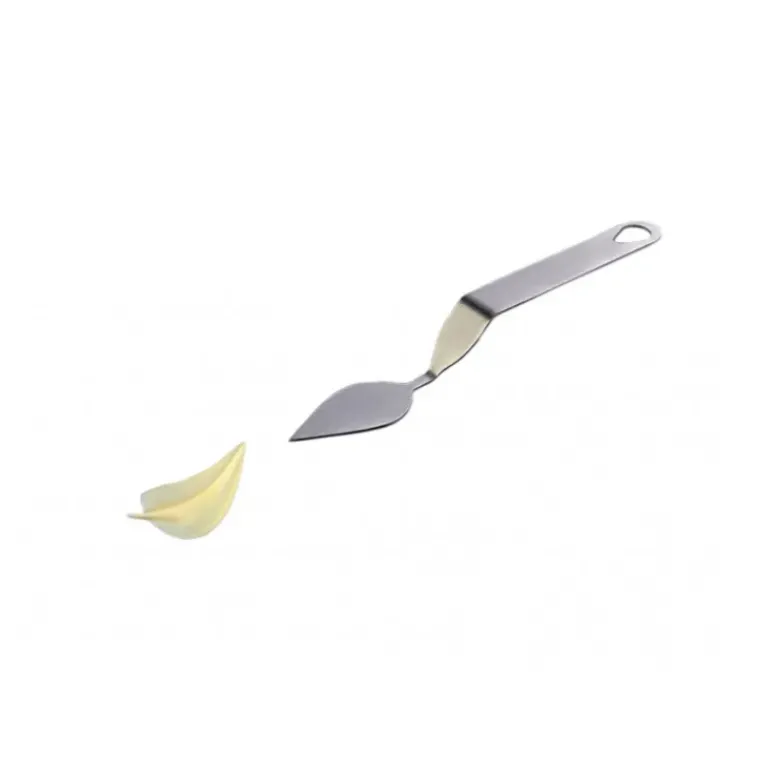 Couteau Inox Feuille 6 x 3 cm Flychoc Pavoni