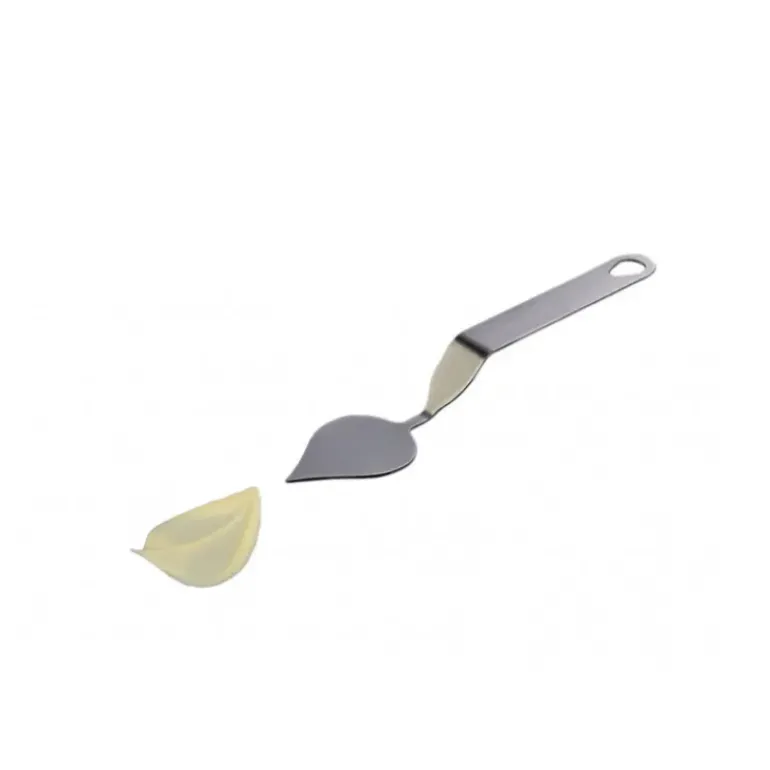 Couteau Inox Feuille Large 6 x 4,4 cm Flychoc Pavoni