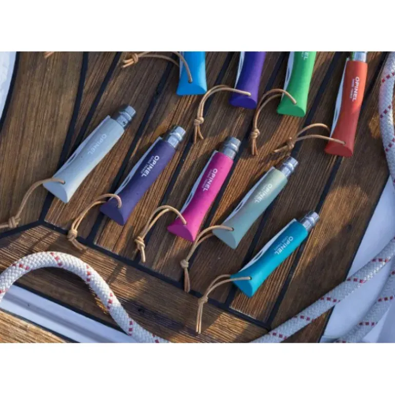 Couteau N°6 Baroudeur Framboise Colorama Opinel