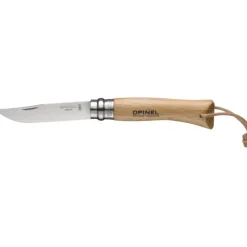 Couteau N°8 Baroudeur Hêtre Colorama Opinel