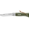 Couteau N°8 Baroudeur Kaki Colorama Opinel