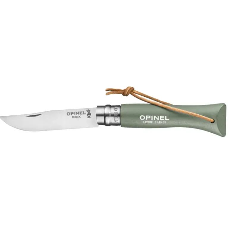 Couteau N°6 Baroudeur Sauge Colorama Opinel