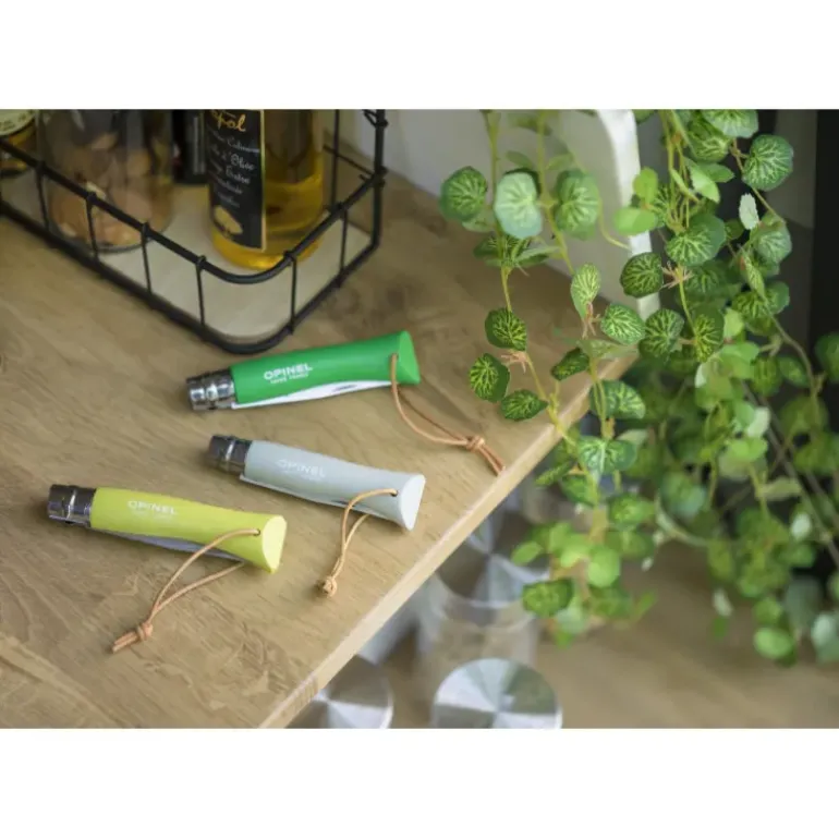 Couteau N°7 Baroudeur Vert Prairie Colorama Opinel