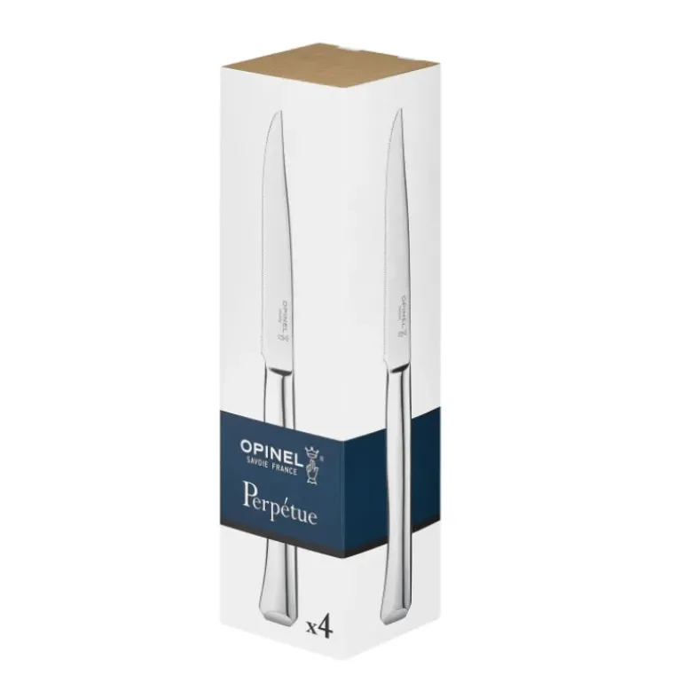 Couteaux de Table en Inox (x4) Perpétue Opinel