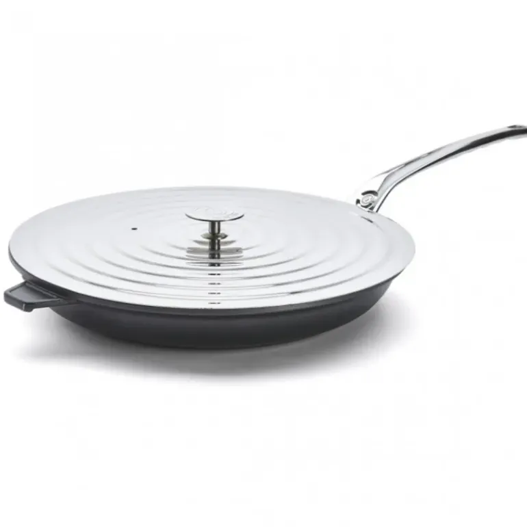 Couvercle Inox Universel Ø 30-32 cm De Buyer