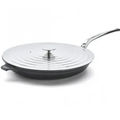 Couvercle Inox Universel Ø 26-28 cm De Buyer